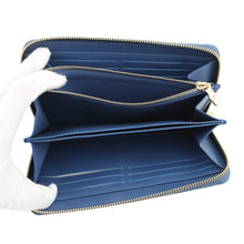 将图像加载到图库查看器中,LOUIS VUITTON LV × TM Zippy Wallet BlueM23161 Monogram Cherry Denim