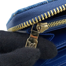 将图像加载到图库查看器中,LOUIS VUITTON LV × TM Zippy Wallet BlueM23161 Monogram Cherry Denim