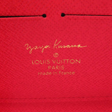 Load image into Gallery viewer, LOUIS VUITTON Zippy Wallet RedM60450 Monogram Pumpkin Dot/Yayoi Kusama