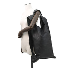 Load image into Gallery viewer, LOEWE Anagram Shopper Backpack Black Leather