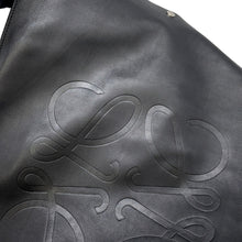 Load image into Gallery viewer, LOEWE Anagram Shopper Backpack Black Leather