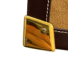 将图像加载到图库查看器中,LOEWE Anagram trunk Beige/Brown Suede leather