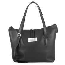 Load image into Gallery viewer, Maison Margiela Paper Tote Bag BlackSB1WD0017 Leather