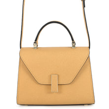 将图像加载到图库查看器中,Valextra Valextra Iside 2-Way Handbag BeigeV5E23 Leather Size micro