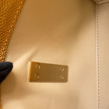 将图像加载到图库查看器中,Valextra Valextra Iside 2-Way Handbag BeigeV5E23 Leather Size micro