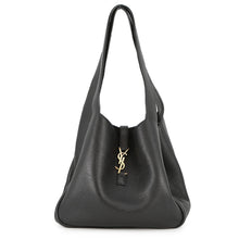 Load image into Gallery viewer, SAINT LAURENT PARIS LE 5 7 BEA Le Cincassette Bear Tote Bag Black763435 Deer Leather