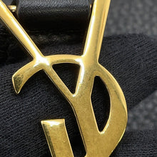 Load image into Gallery viewer, SAINT LAURENT PARIS LE 5 7 BEA Le Cincassette Bear Tote Bag Black763435 Deer Leather