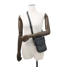 Load image into Gallery viewer, Dior CD Diamond Hit the Road Vertical Pouch Shoulder Bag Black2ESCA415CDP_H43E PVC Leather