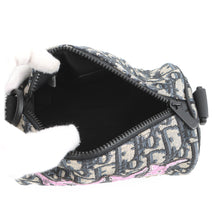 Load image into Gallery viewer, Dior Oblique Roller Shoulder Bag Rabbit Kids Black/BeigeM9916SNHO_M884 Canvas Leather Size Mini