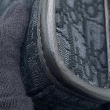 将图像加载到图库查看器中,Dior Oblique Safari North-South 2-Way Shoulder Bag Black2ESWS017YKY Canvas Leather Size Mini