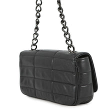 Load image into Gallery viewer, CELINE Mono Chrome ChainShoulder Bag Black112333 Leather