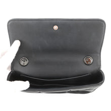 Load image into Gallery viewer, CELINE Mono Chrome ChainShoulder Bag Black112333 Leather