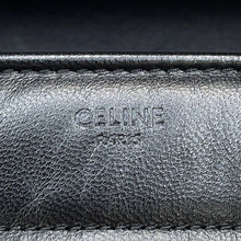 Load image into Gallery viewer, CELINE Mono Chrome ChainShoulder Bag Black112333 Leather