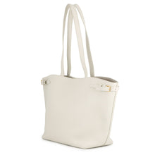 Load image into Gallery viewer, CELINE Cabas Anais Tote Bag White116853 Leather Size Medium