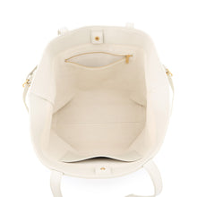 Load image into Gallery viewer, CELINE Cabas Anais Tote Bag White116853 Leather Size Medium