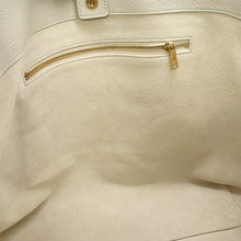 Load image into Gallery viewer, CELINE Cabas Anais Tote Bag White116853 Leather Size Medium