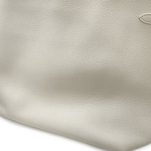 Load image into Gallery viewer, CELINE Cabas Anais Tote Bag White116853 Leather Size Medium