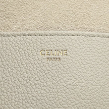 Load image into Gallery viewer, CELINE Cabas Anais Tote Bag White116853 Leather Size Medium