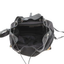 Load image into Gallery viewer, PRADA Leopard Backpack Re-Nylon Black/Brown1BZ811 Nylon
