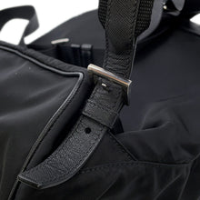 将图像加载到图库查看器中,PRADA Leopard Backpack Re-Nylon Black/Brown1BZ811 Nylon