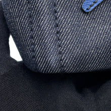 Load image into Gallery viewer, PRADA Canapa 2WAY Tote Bag Robot Navy/Multicolor1BG439 Denim