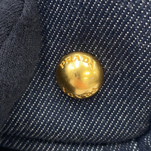 Load image into Gallery viewer, PRADA Canapa 2WAY Tote Bag Robot Navy/Multicolor1BG439 Denim