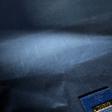 将图像加载到图库查看器中,GUCCI GG Kaleidoscope Travel Bag 100th Anniversary Model Yellow/Navy647815 PVC Leather