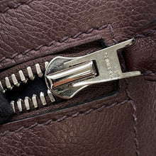 Load image into Gallery viewer, HERMES CitySlide Cloth Prune Evercolor Size PM