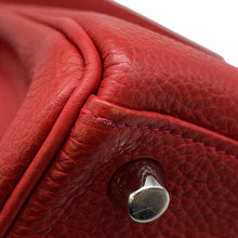 将图像加载到图库查看器中,HERMES Kelly Retourne Rouge Garance Togo Leather Size 25