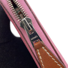 将图像加载到图库查看器中,HERMES Azap Long silk in Rose Azalee Epsom