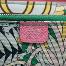 将图像加载到图库查看器中,HERMES Azap Long silk in Rose Azalee Epsom