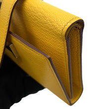 Load image into Gallery viewer, HERMES Bean combine Jaune Ambre Chevre Myzore Goatskin