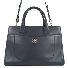 Load image into Gallery viewer, CHANEL Neo Executive 2WAY Tote Bag NavyA69931 Leather Size Large