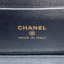将图像加载到图库查看器中,CHANEL Matelasse Top Handle 2-Way Vanity Bag BlackAP1472 Lambskin