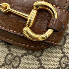 Load image into Gallery viewer, GUCCI Horsebit 1955 Shoulder Bag Beige/Brown602204 GG SupremeCanvas