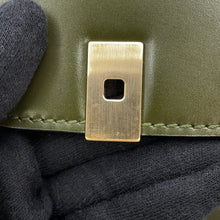 Load image into Gallery viewer, Valextra Valextra Izide Military Green Leather Size Medium