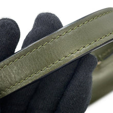 Load image into Gallery viewer, Valextra Valextra Izide Military Green Leather Size Medium