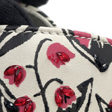 Load image into Gallery viewer, Dior Dior 2-way Bag for Women, Beaded White/Pink/Black Leather Rhinestone Size Small