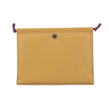 将图像加载到图库查看器中,HERMES Pillow Pouch Sesame/Ultra Violet Lambskin