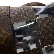 Load image into Gallery viewer, LOUIS VUITTON Keepall Bandouliere Travel Bag 22AW Brown/TransparentM20864 Monogram Chess PVC Size 50
