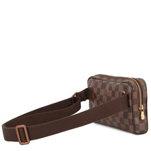 Load image into Gallery viewer, LOUIS VUITTON Bum Bag Brooklyn BrownN41101 Damier Ebene Canvas