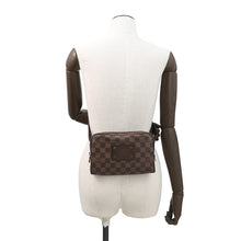 Load image into Gallery viewer, LOUIS VUITTON Bum Bag Brooklyn BrownN41101 Damier Ebene Canvas