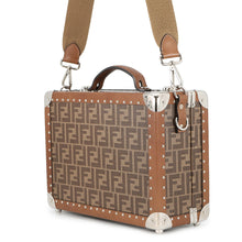 Load image into Gallery viewer, FENDI Trunk case Brown7VV134 PVC Leather