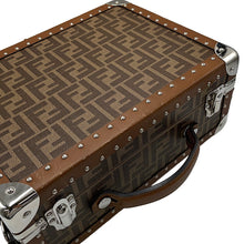 Load image into Gallery viewer, FENDI Trunk case Brown7VV134 PVC Leather