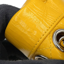 Load image into Gallery viewer, CHANEL Matelasse Single Flap ChainShoulder Yellow Leather