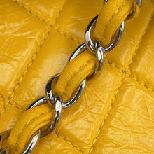Load image into Gallery viewer, CHANEL Matelasse Single Flap ChainShoulder Yellow Leather