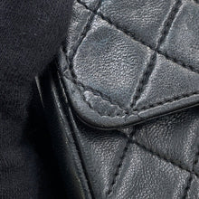 Load image into Gallery viewer, CHANEL Matelasse ChainShoulder Black Lambskin Size Mini mini