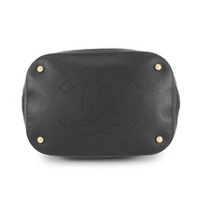 Load image into Gallery viewer, CHANEL Matelasse Drawstring 2WAYBag Black Leather