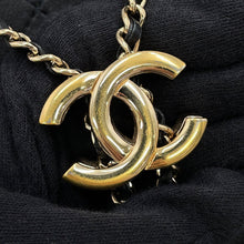 Load image into Gallery viewer, CHANEL Matelasse Drawstring 2WAYBag Black Leather