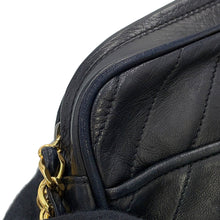 Load image into Gallery viewer, CHANEL Diamond Stitch Tassel Chain Shoulder Black Lambskin